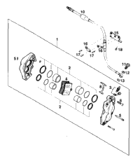 Brake Caliper Front