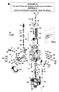 Carburetor Phm 38 Nd