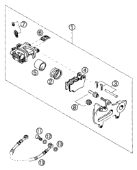 Brake Calilper Rear