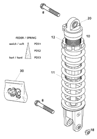 Shock Absorber Wp Pds