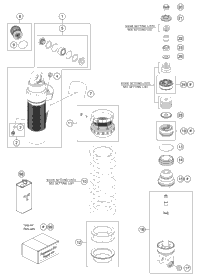 Shock Absorber Disassembled