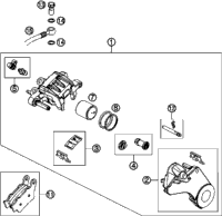 Brake Caliper Rear