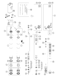 Front Fork Disassembled