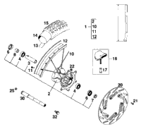 Front Wheel Sx