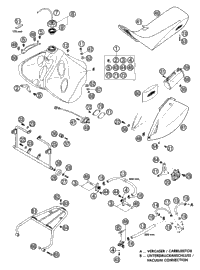 Tank, Seat, Cover