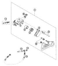 Brake Caliper Rear