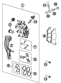 Brake Caliper Front