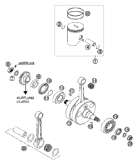 Crankshaft, Piston