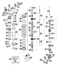 Shock Absorber Disassembled