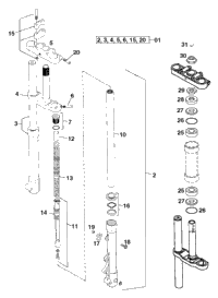 Front Fork Paioli