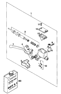 Hand Brake Cylinder
