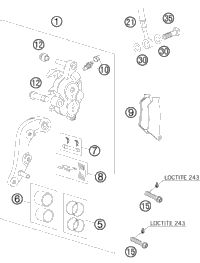 Brake Caliper Front