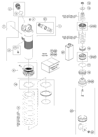Shock Absorber Disassembled