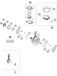 Crankshaft, Piston