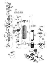 Shock Absorber Wp Disassembled