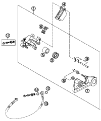Break Caliper Rear