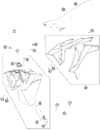 Tank, Seat, Cover