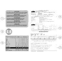 Technic Information Sticker