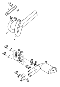 Pipes, Pre-Silencer