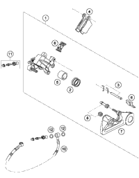 Brake Caliper Rear