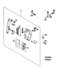 Brake Caliper Front