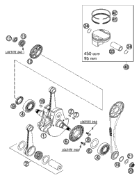Crankshaft, Piston
