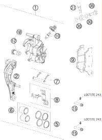 Brake Caliper Front
