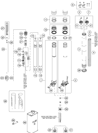 Front Fork Disassembled