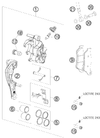 Brake Caliper Front