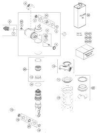 Shock Absorber Disassembled