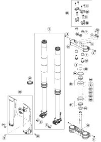 Front Fork, Triple Clamp