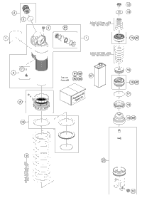 Shock Absorber Disassembled