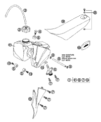 Tank, Seat, Cover