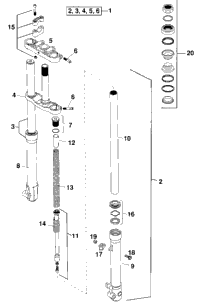 Front Fork (Pro Senior)