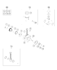 Crankshaft, Piston