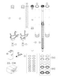 Front Fork Disassembled