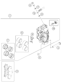 Front Brake Caliper