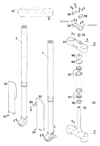 Front Fork Wp Usd40