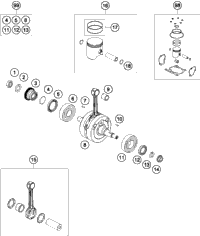 Crankshaft, Piston