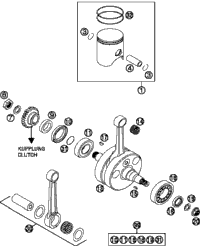 Crankshaft, Piston