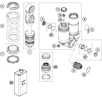 Shock Absorber Disassembled