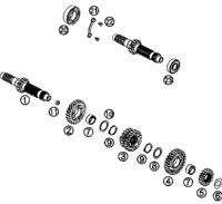 Transmission L - Main Shaft