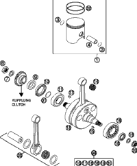 Crankshaft, Piston