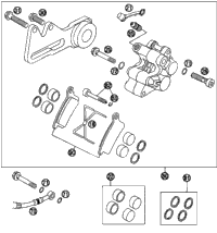 Brake Caliper Rear