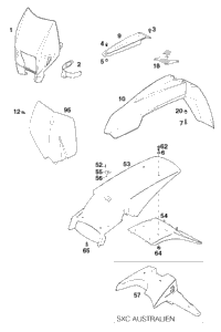 Mask, Fenders