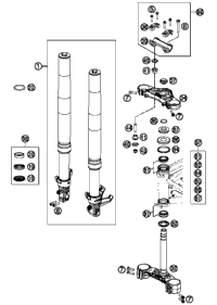 Front Fork, Triple Clamp