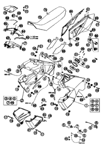Tank, Seat, Cover