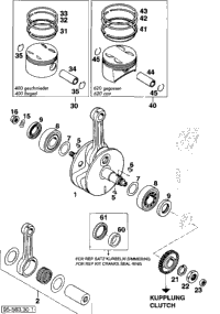 Crankshaft, Piston