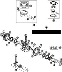 Crankshaft, Piston