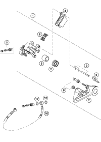 Brake Caliper Rear